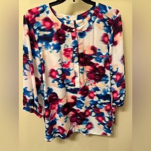 NYDJ Pintuck Blouse